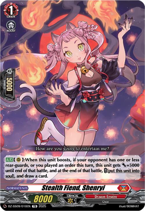 Stealth Fiend, Shenryi (DZ-SS09/010EN) [Zero Tendo Start Deck] | Total Play