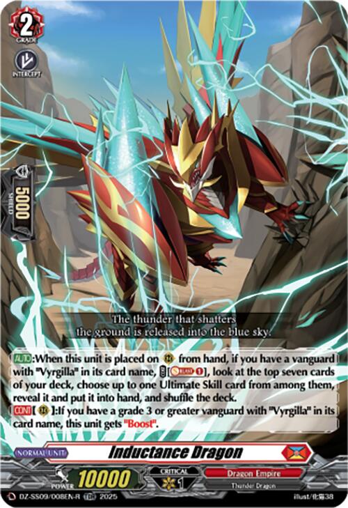 Inductance Dragon (TDR) (DZ-SS09/008EN-R) [Zero Tendo Start Deck] | Total Play
