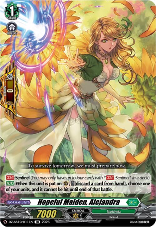 Hopeful Maiden, Alejandra (DZ-SS10/011EN) [Shiki Otei Start Deck] | Total Play