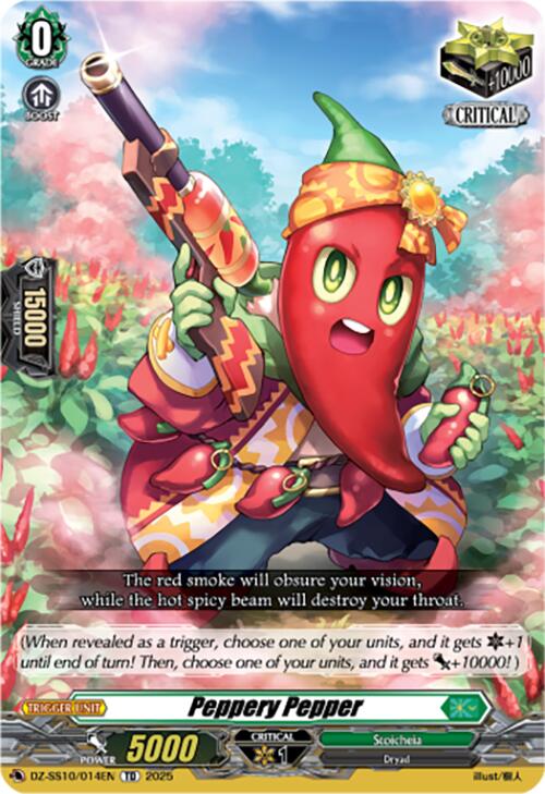Peppery Pepper (DZ-SS10/014EN) [Shiki Otei Start Deck] | Total Play