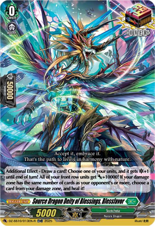 Source Dragon Deity of Blessings, Blessfavor (TDR) (DZ-SS10/013EN-R) [Shiki Otei Start Deck] | Total Play