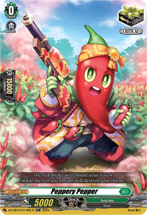 Peppery Pepper (TDR) (DZ-SS10/014EN-R) [Shiki Otei Start Deck] | Total Play