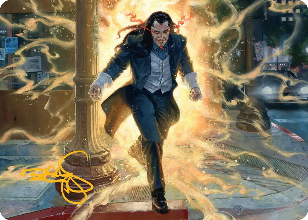 Morlun, Devourer of Spiders Art Card (Gold-Stamped Signature) [Marvel's Spider-Man Art Series] | Total Play