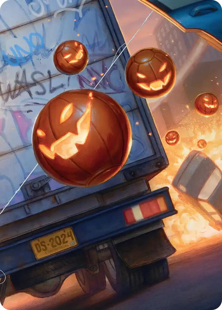 Pumpkin Bombs Art Card [Marvel's Spider-Man Art Series] | Total Play
