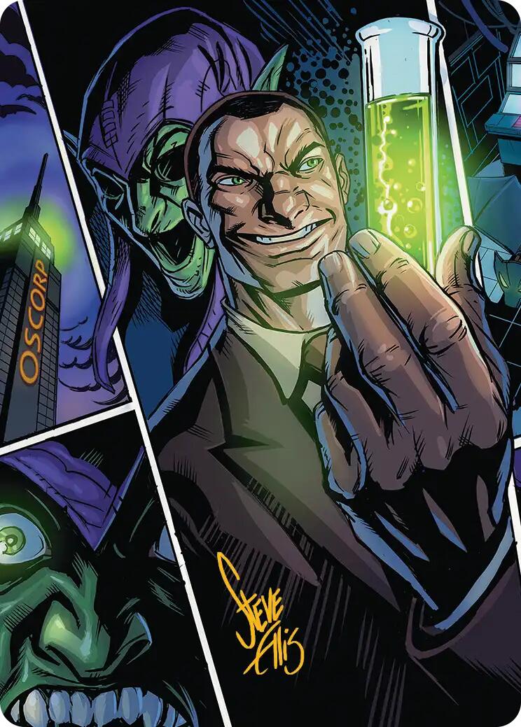 Norman Osborn Art Card (Gold-Stamped Signature) [Marvel's Spider-Man Art Series] | Total Play