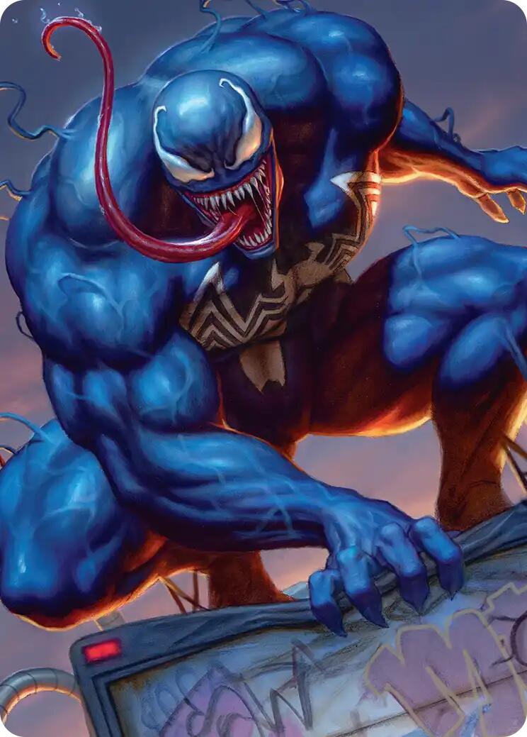 Venom, Deadly Devourer Art Card [Marvel's Spider-Man Art Series] | Total Play
