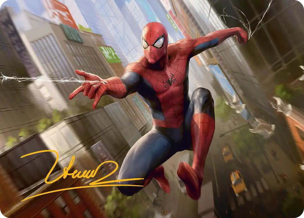 Amazing Spider-Man Art Card (24/54) (Gold-Stamped Signature) [Marvel's Spider-Man Art Series] | Total Play