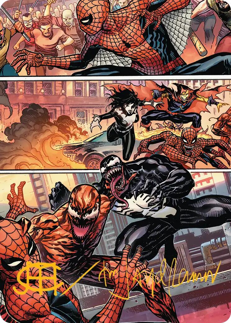 Maximum Carnage Art Card (Gold-Stamped Signature) [Marvel's Spider-Man Art Series] | Total Play