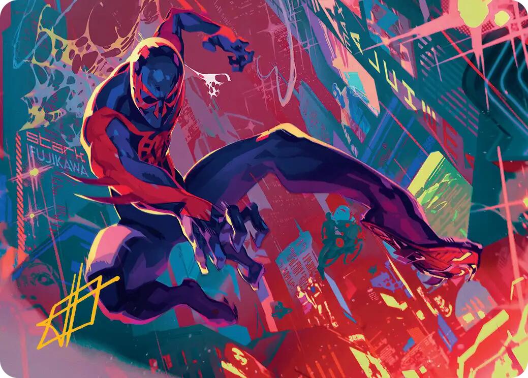 Spider-Man 2099 Art Card (Gold-Stamped Signature) [Marvel's Spider-Man Art Series] | Total Play
