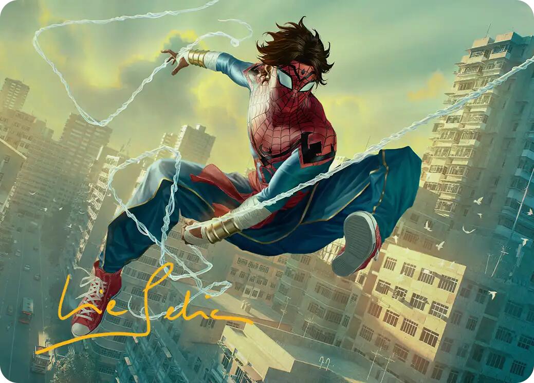Spider-Man India Art Card (Gold-Stamped Signature) [Marvel's Spider-Man Art Series] | Total Play