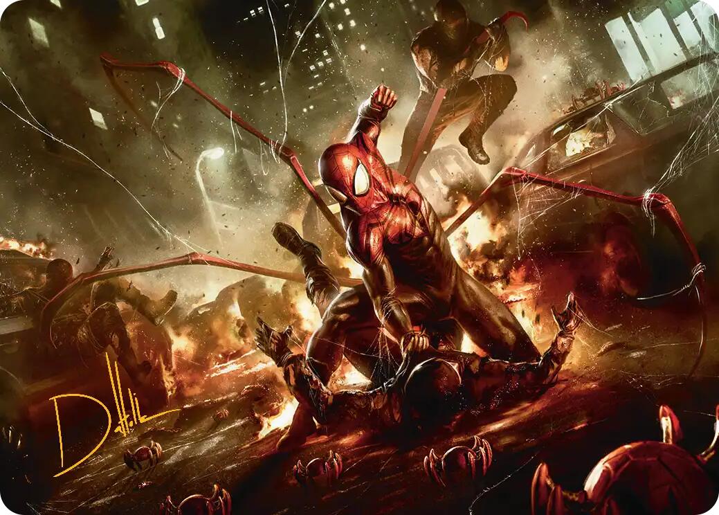 Superior Spider-Man Art Card (Gold-Stamped Signature) [Marvel's Spider-Man Art Series] | Total Play