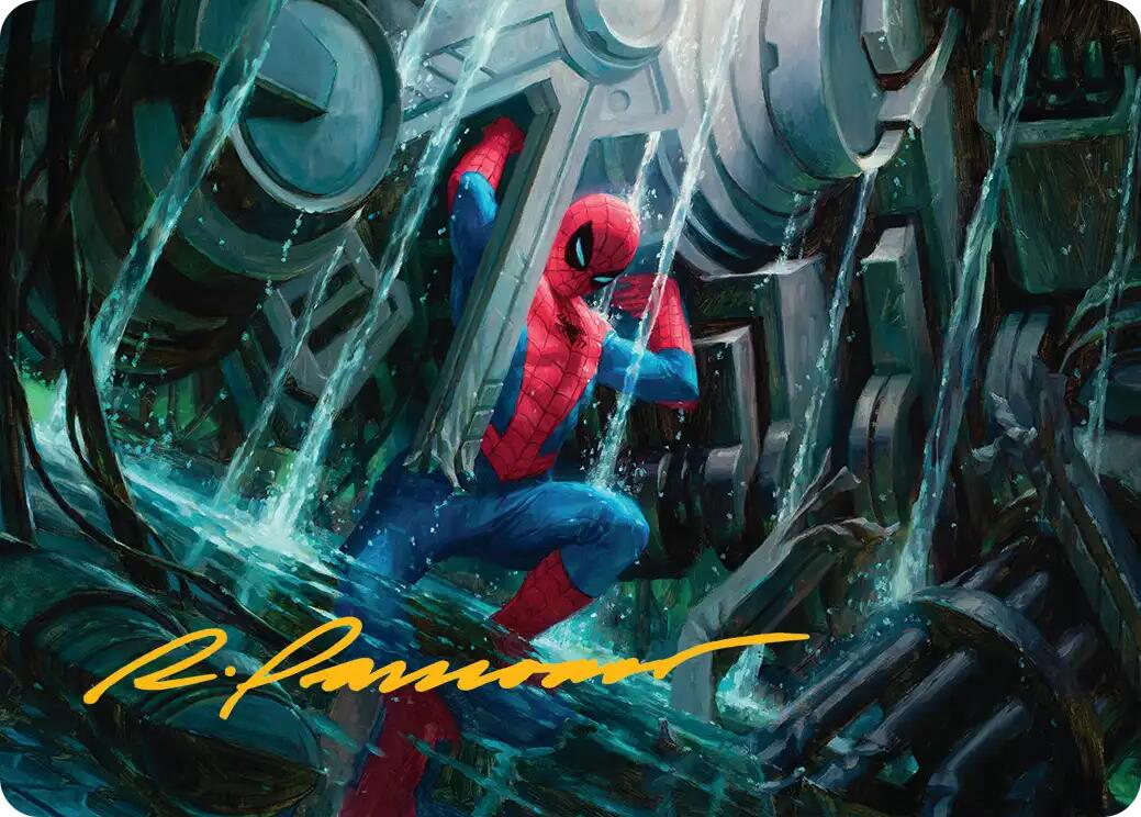 Strength of Will Art Card (Gold-Stamped Signature) [Marvel's Spider-Man Art Series] | Total Play