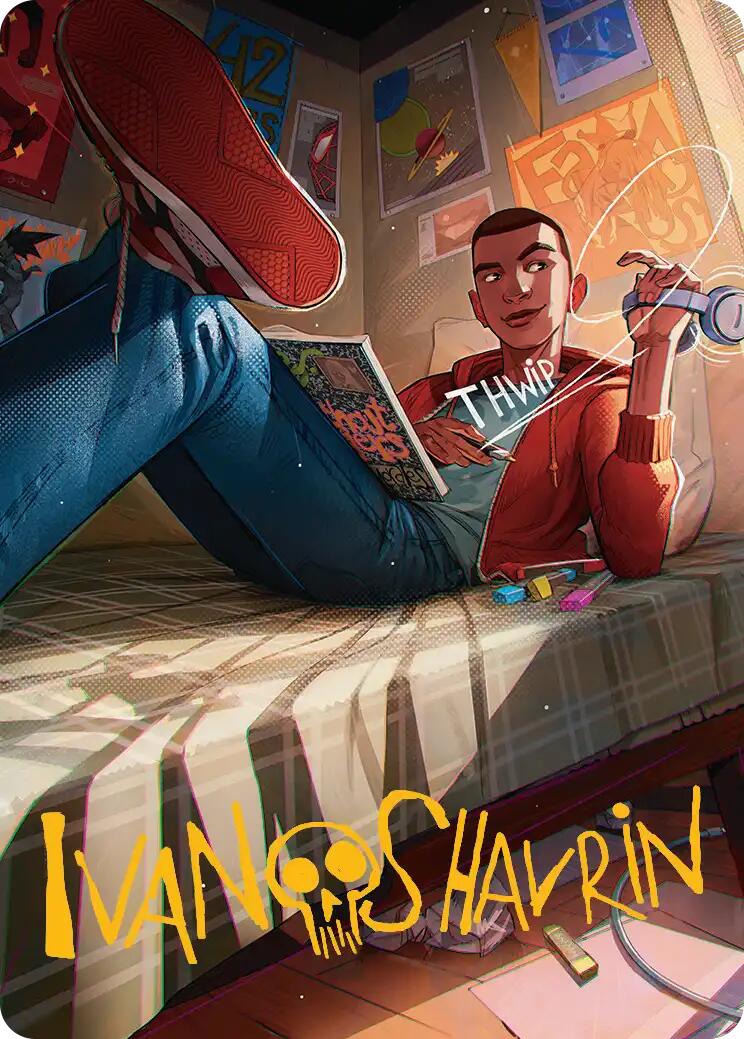 Miles Morales Art Card (Gold-Stamped Signature) [Marvel's Spider-Man Art Series] | Total Play