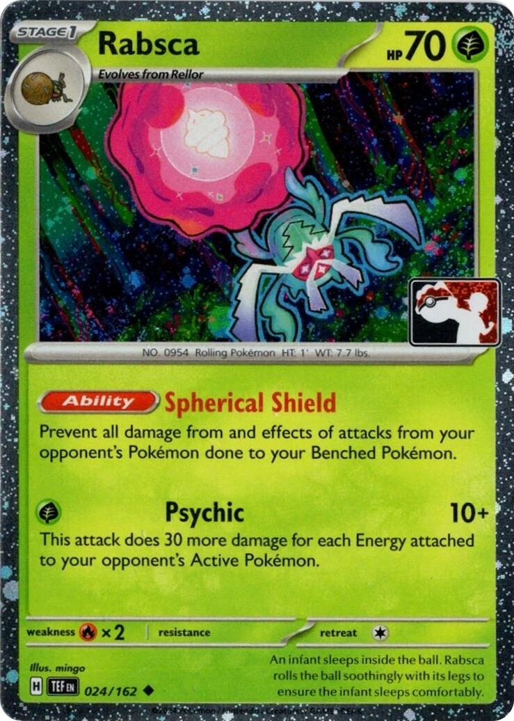 Rabsca (024/162) (Cosmos Holo) [Prize Pack Series Seven] | Total Play