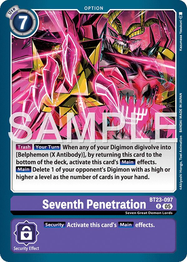 Seventh Penetration [BT23-097] [Hackers' Slumber] | Total Play