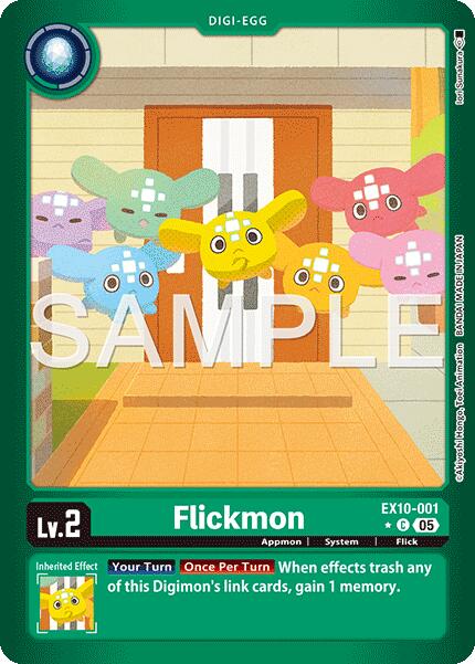 Flickmon [EX10-001] (Limited Foil) [Sinister Order] | Total Play