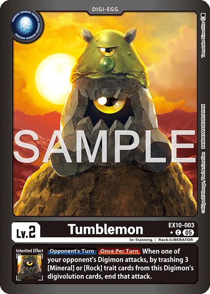 Tumblemon [EX10-003] (Limited Foil) [Sinister Order] | Total Play