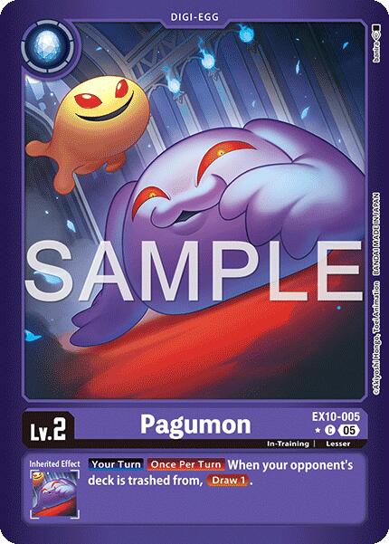 Pagumon [EX10-005] (Limited Foil) [Sinister Order] | Total Play