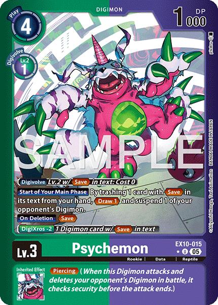 Psychemon [EX10-015] (Limited Foil) [Sinister Order] | Total Play