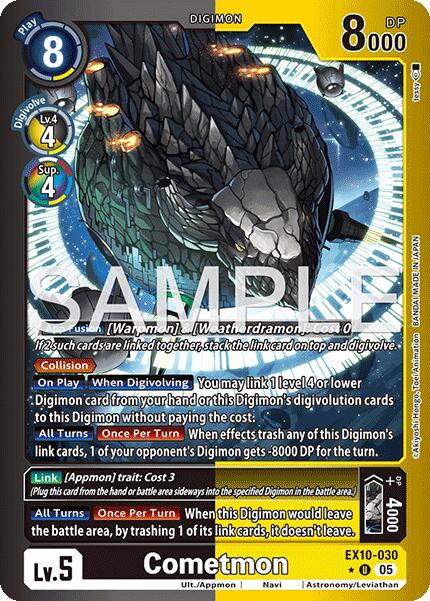 Cometmon [EX10-030] (Limited Foil) [Sinister Order] | Total Play