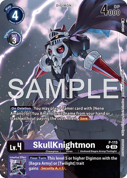 SkullKnightmon [P-115] - P-115 (Sinister Order Legend Pack) [Sinister Order] | Total Play