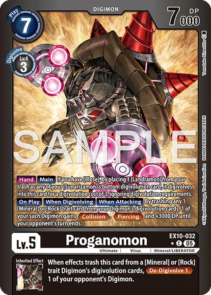Proganomon [EX10-032] (Limited Foil) [Sinister Order] | Total Play