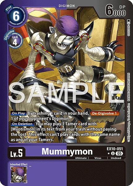 Mummymon [EX10-051] (Limited Foil) [Sinister Order] | Total Play