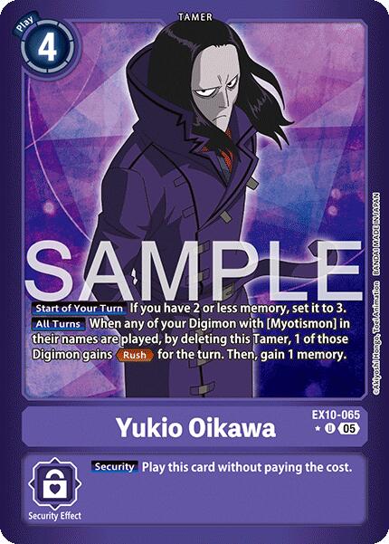Yukio Oikawa [EX10-065] (Limited Foil) [Sinister Order] | Total Play