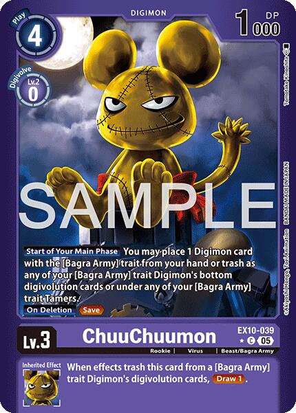 ChuuChuumon [EX10-039] (Limited Foil) [Sinister Order] | Total Play