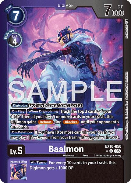 Baalmon [EX10-050] (Limited Foil) [Sinister Order] | Total Play