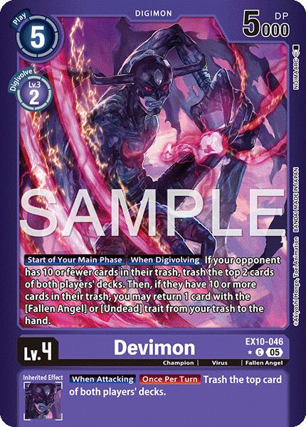 Devimon [EX10-046] (Limited Foil) [Sinister Order] | Total Play