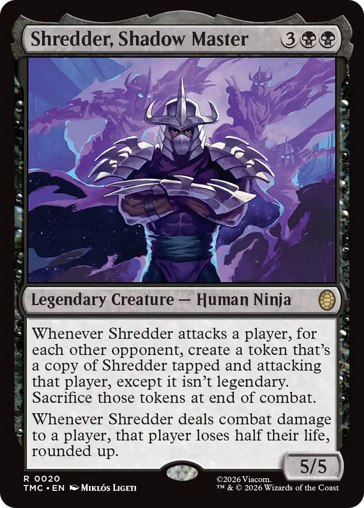 Shredder, Shadow Master [Teenage Mutant Ninja Turtles Commander] | Total Play