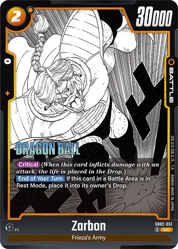 Zarbon [Manga Booster 02] | Total Play