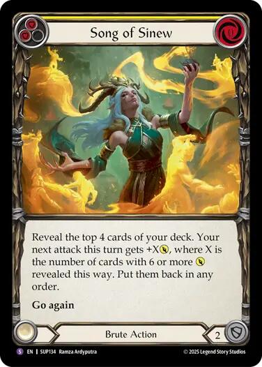 Song of Sinew [SUP134] (Super Slam) | Total Play