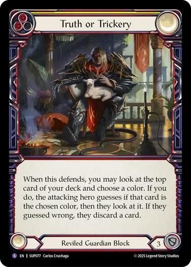 Truth or Trickery [SUP077] (Super Slam)  Rainbow Foil | Total Play