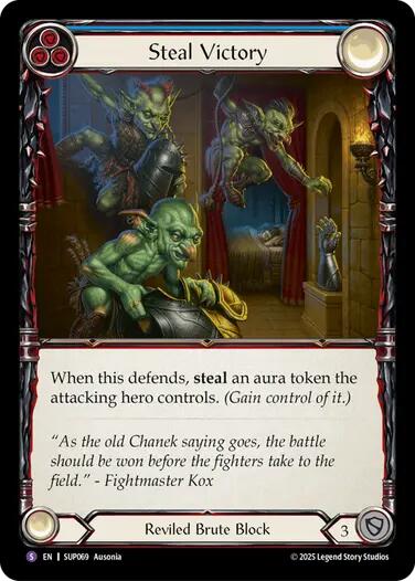 Steal Victory [SUP069] (Super Slam)  Rainbow Foil | Total Play