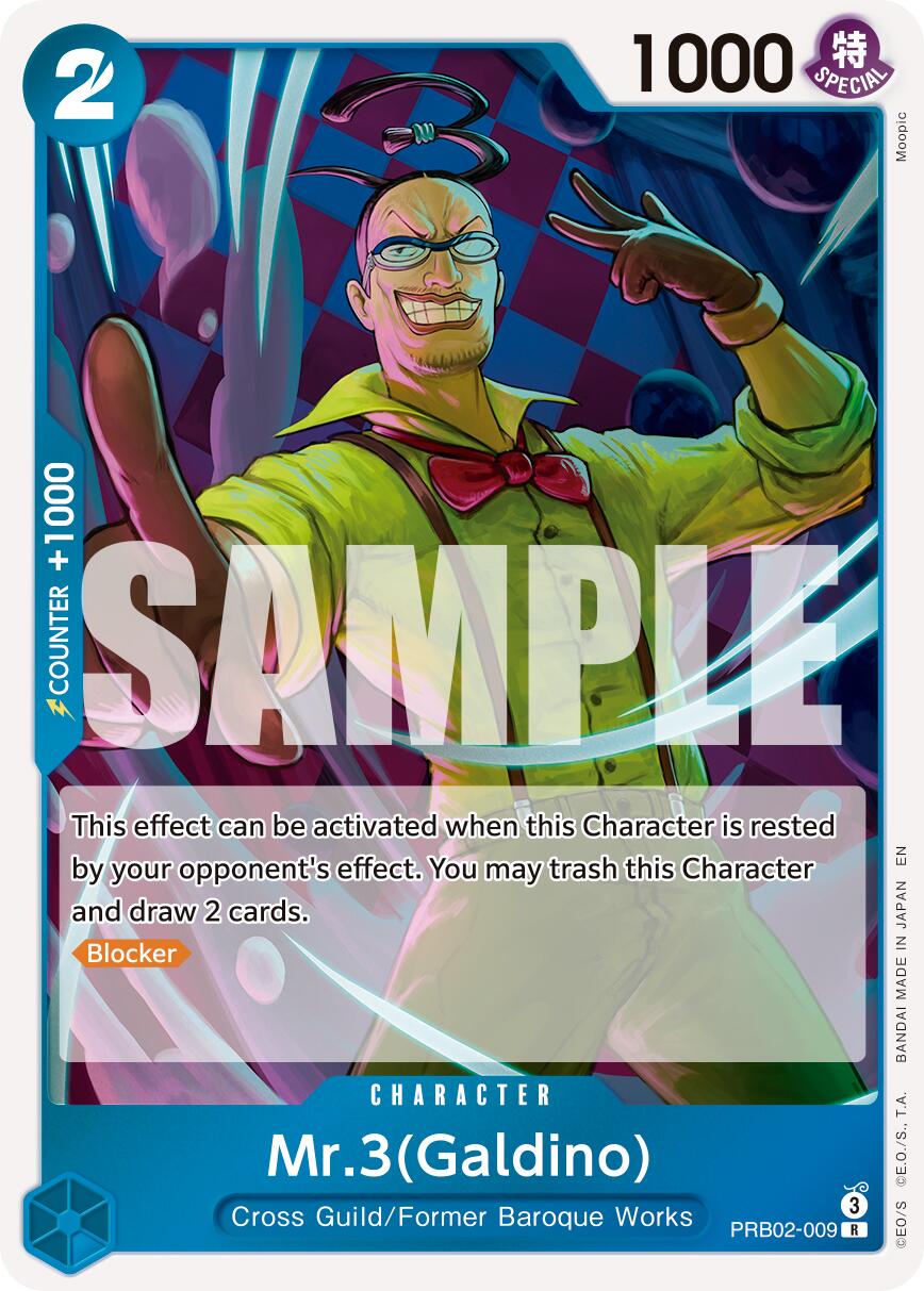 Mr.3(Galdino) [Premium Booster -The Best- Vol. 2] | Total Play