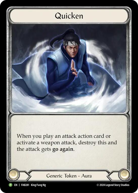 Quicken (FAB281) [FAB281] (Promo)  Cold Foil | Total Play