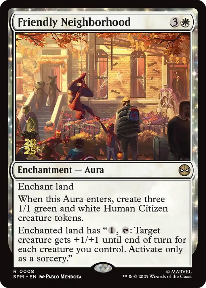 Friendly Neighborhood [Marvel's Spider-Man Prerelease Promos] | Total Play