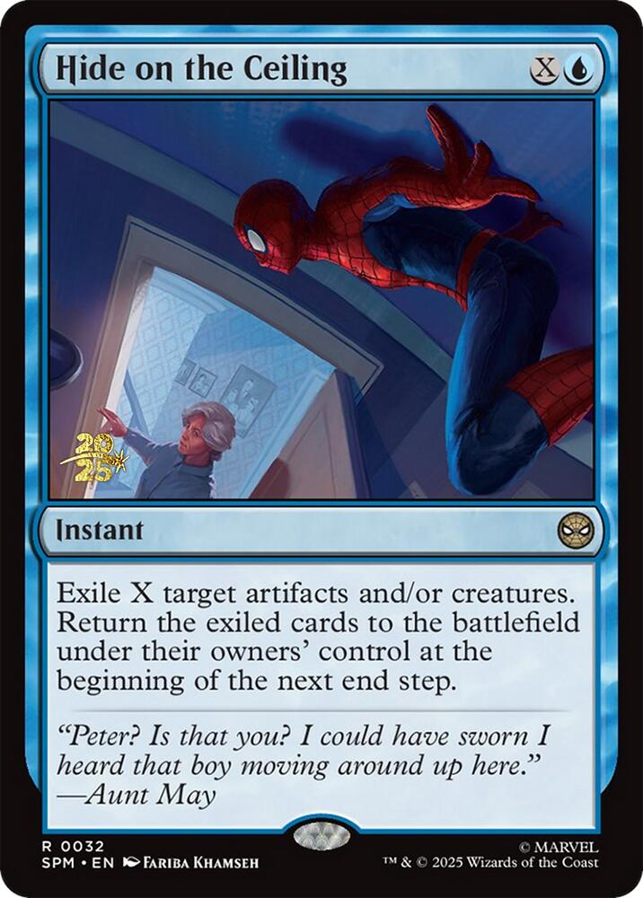 Hide on the Ceiling [Marvel's Spider-Man Prerelease Promos] | Total Play