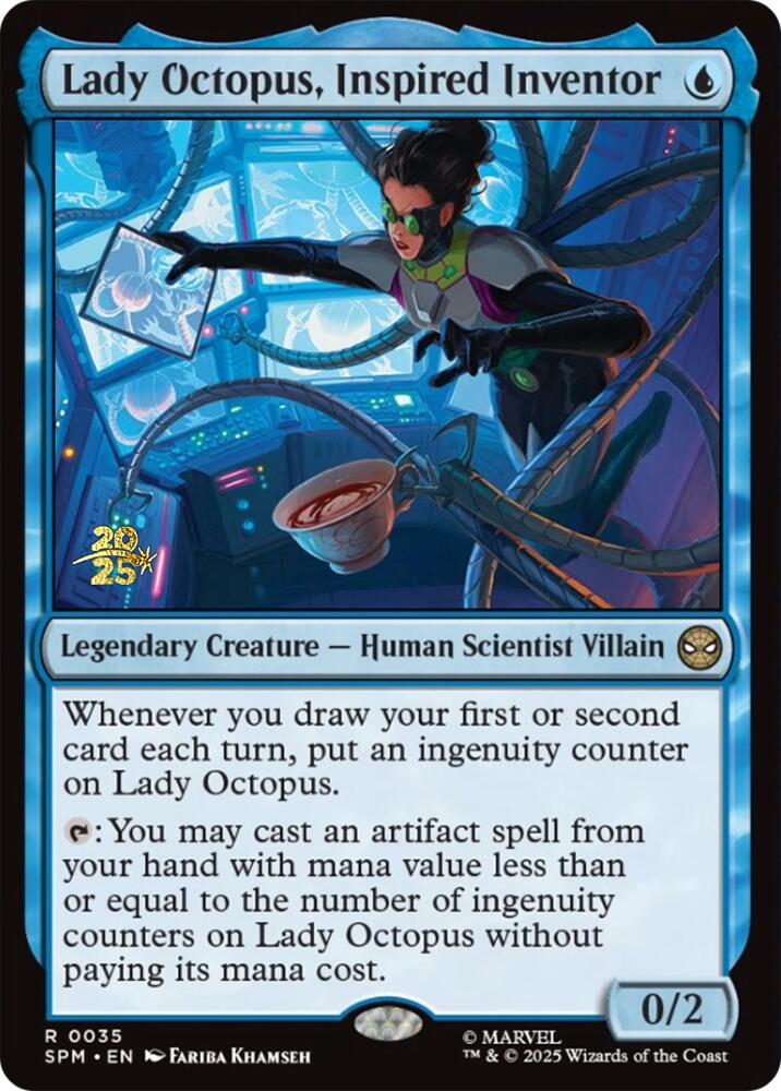 Lady Octopus, Inspired Inventor [Marvel's Spider-Man Prerelease Promos] | Total Play