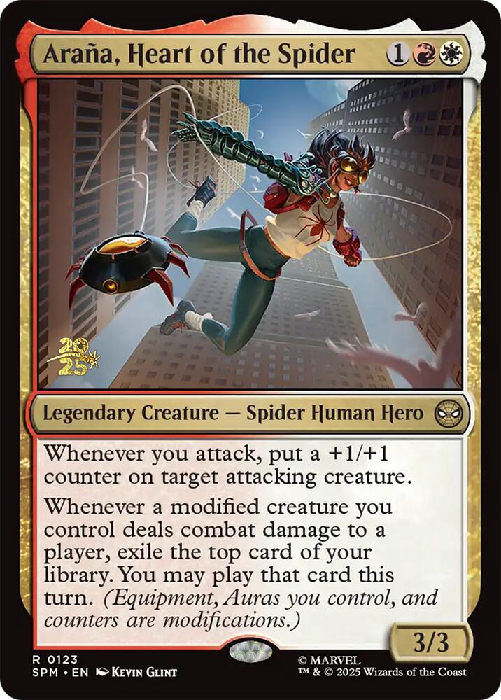 Arana, Heart of the Spider [Marvel's Spider-Man Prerelease Promos] | Total Play