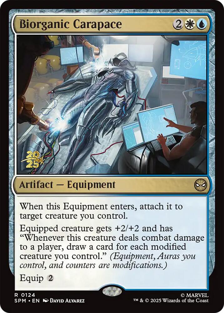 Biorganic Carapace [Marvel's Spider-Man Prerelease Promos] | Total Play