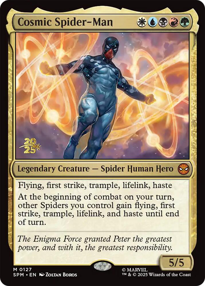 Cosmic Spider-Man [Marvel's Spider-Man Prerelease Promos] | Total Play
