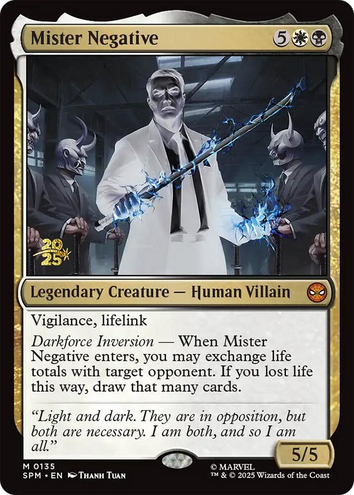 Mister Negative [Marvel's Spider-Man Prerelease Promos] | Total Play