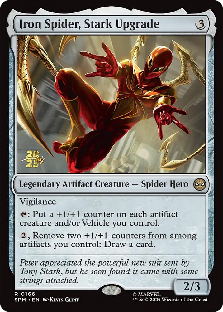 Iron Spider, Stark Upgrade [Marvel's Spider-Man Prerelease Promos] | Total Play