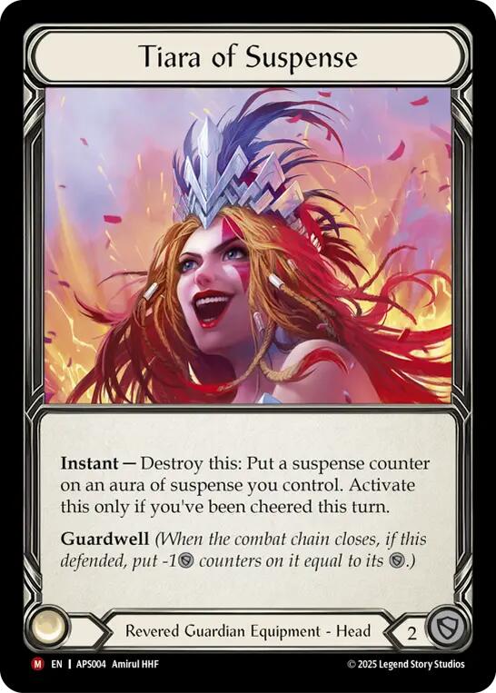 Tiara of Suspense [APS004] (Armory Deck: Pleiades)  Rainbow Foil | Total Play