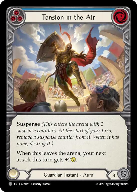 Tension in the Air (Blue) [APS025] (Armory Deck: Pleiades) | Total Play