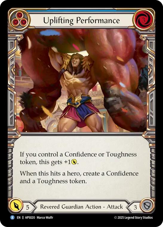 Uplifting Performance [APS020] (Armory Deck: Pleiades) | Total Play
