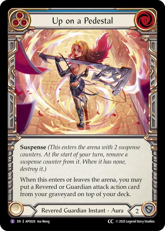 Up on a Pedestal [APS028] (Armory Deck: Pleiades) | Total Play
